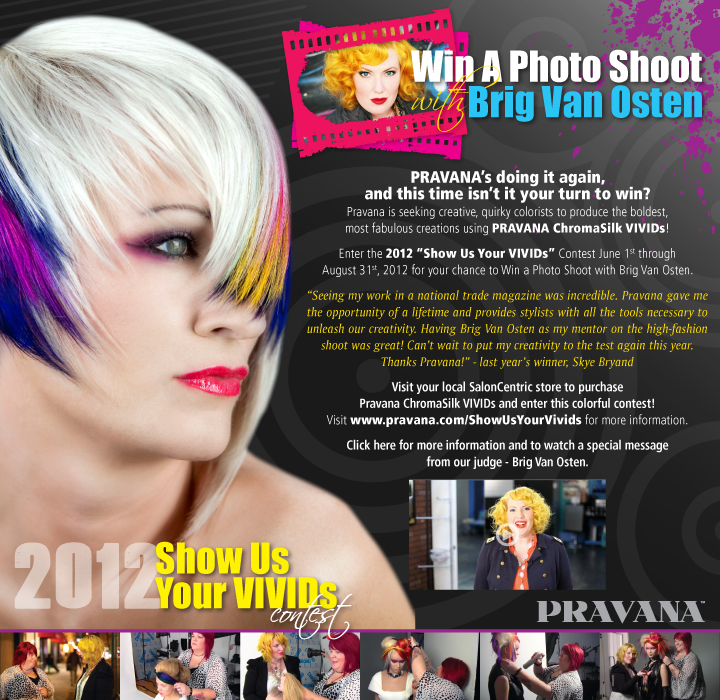 Don't Miss out on your chance to win a photo shoot with Brig Van Osten