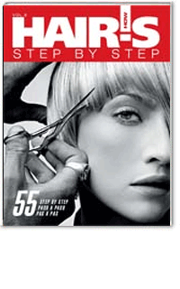 HAIR`S HOW, vol.8 STEP-by-STEP Technical Book - 