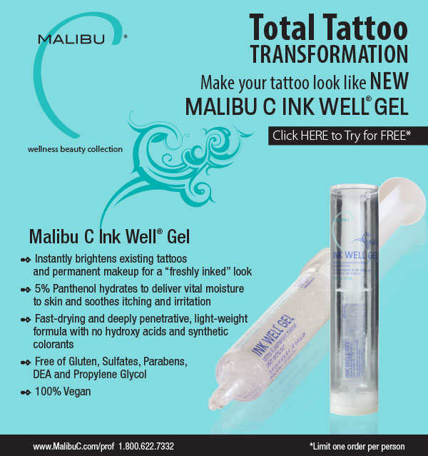 Our Gift: Brighten your tattoo with NEW Malibu C Ink Well Gel