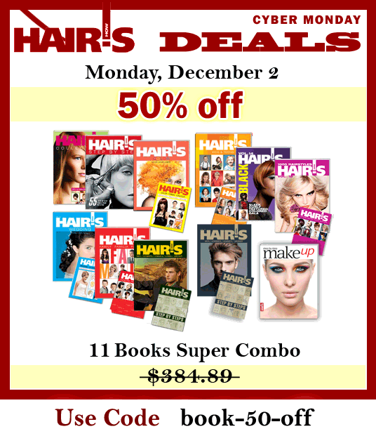 Big Book Blowout - a unique opportunity to get all Hair's How books for half-price!