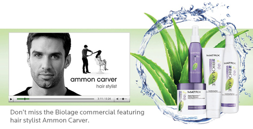 Hairstylist Ammon Carver - Biolage