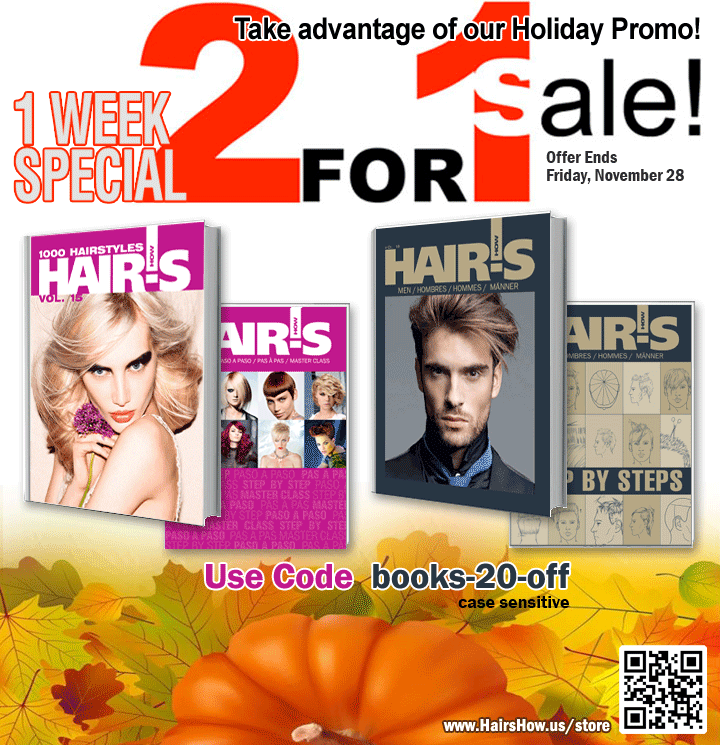 Hairstyle Books - 50% OFF - Thanksgiving Sale