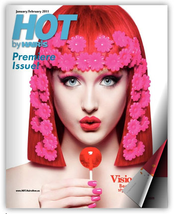 NEW Hair & Beauty magazine - Hairstyle Galleries, Step-by-Step instructions for beauty professionals, Free products
