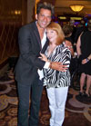 Martino Cartier and yours truly at Cosmoprof North America 2011
